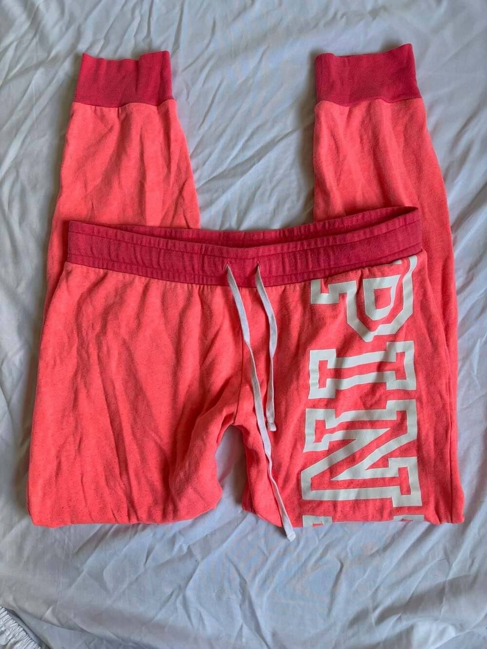 Victoria's Secret PINK Neon Pink Jogger